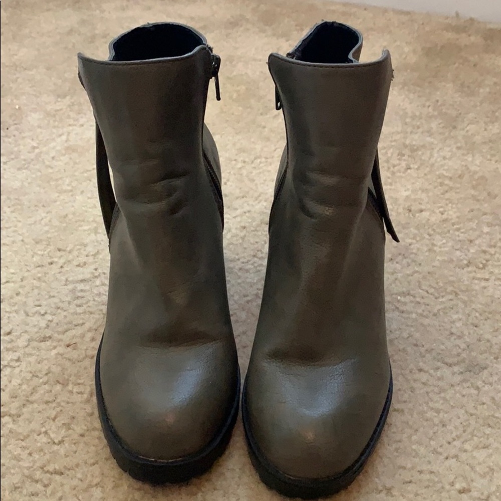 Women Grey Booties